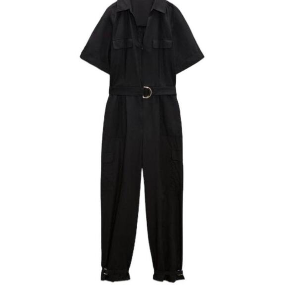 Zara Jumpsuit - Cargo, Poplin - Picture 4 of 12